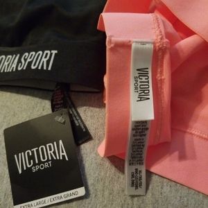 2 New Victoria Secret Sports Bra XL Extra Large